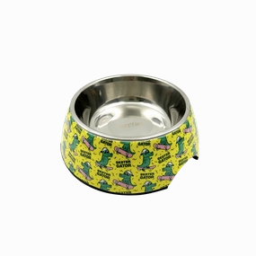 Fuzzyard Dog Bowl Sk8ter Gator M