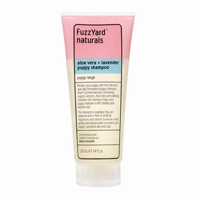 Fuzzyard Dog Naturals Aloe   Lavender Puppy Shampoo 220ml