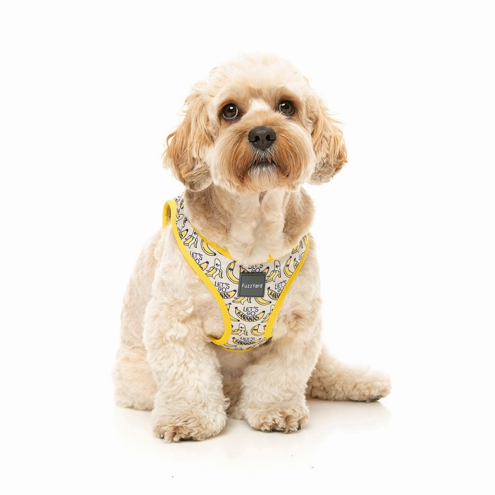 Fuzzyard Dog Step In Harness Go Bananas XXS