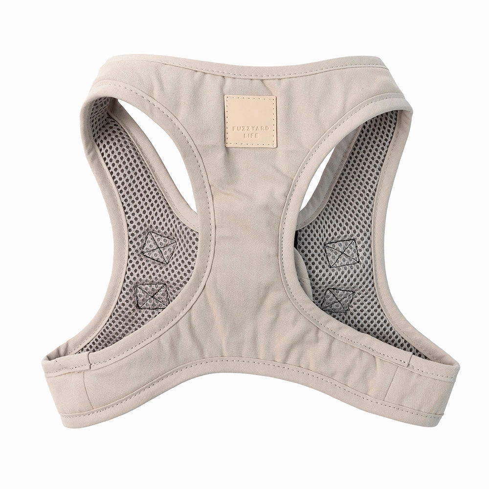 Fuzzyard Dog Step In Harness Life Sandstone XS