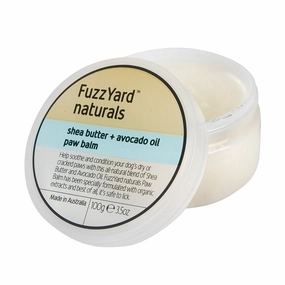 Fuzzyard Naturals Shea Butter   Avocado Oil Paw Balm 100g