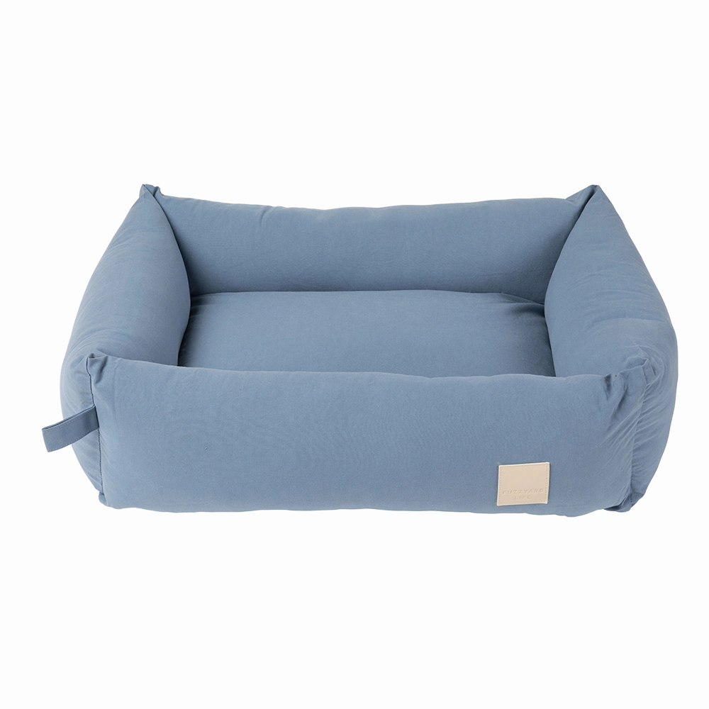 Fuzzyard Pet Bed Premium Lounge Life French Blue S