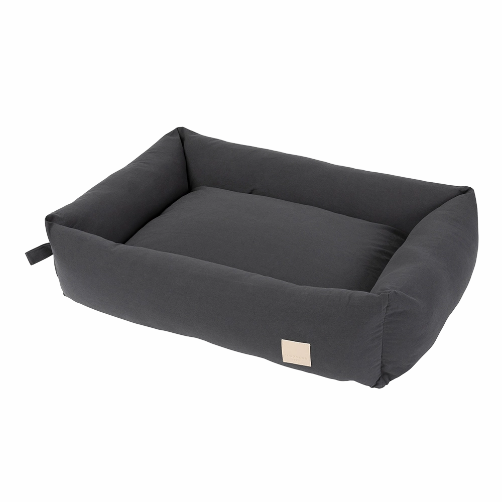 Fuzzyard Pet Bed Premium Lounge Life Slate Grey M