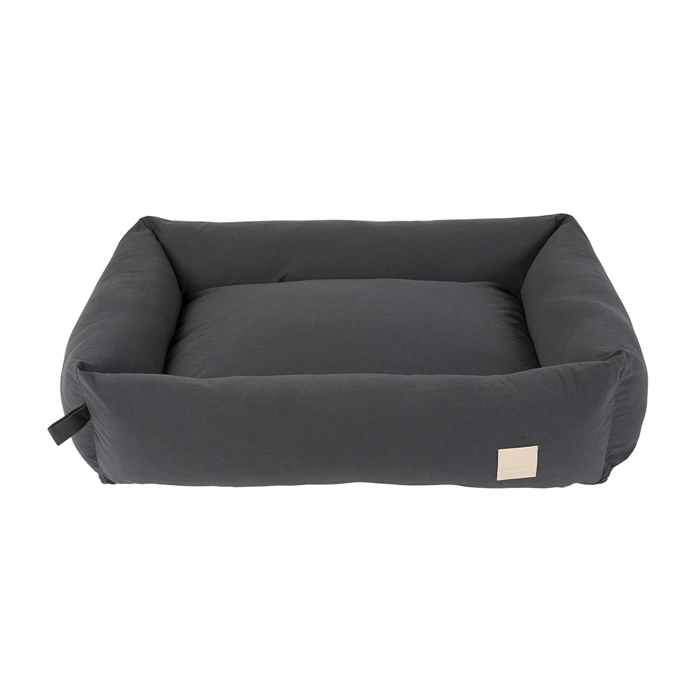 Fuzzyard Pet Bed Premium Lounge Life Slate Grey M
