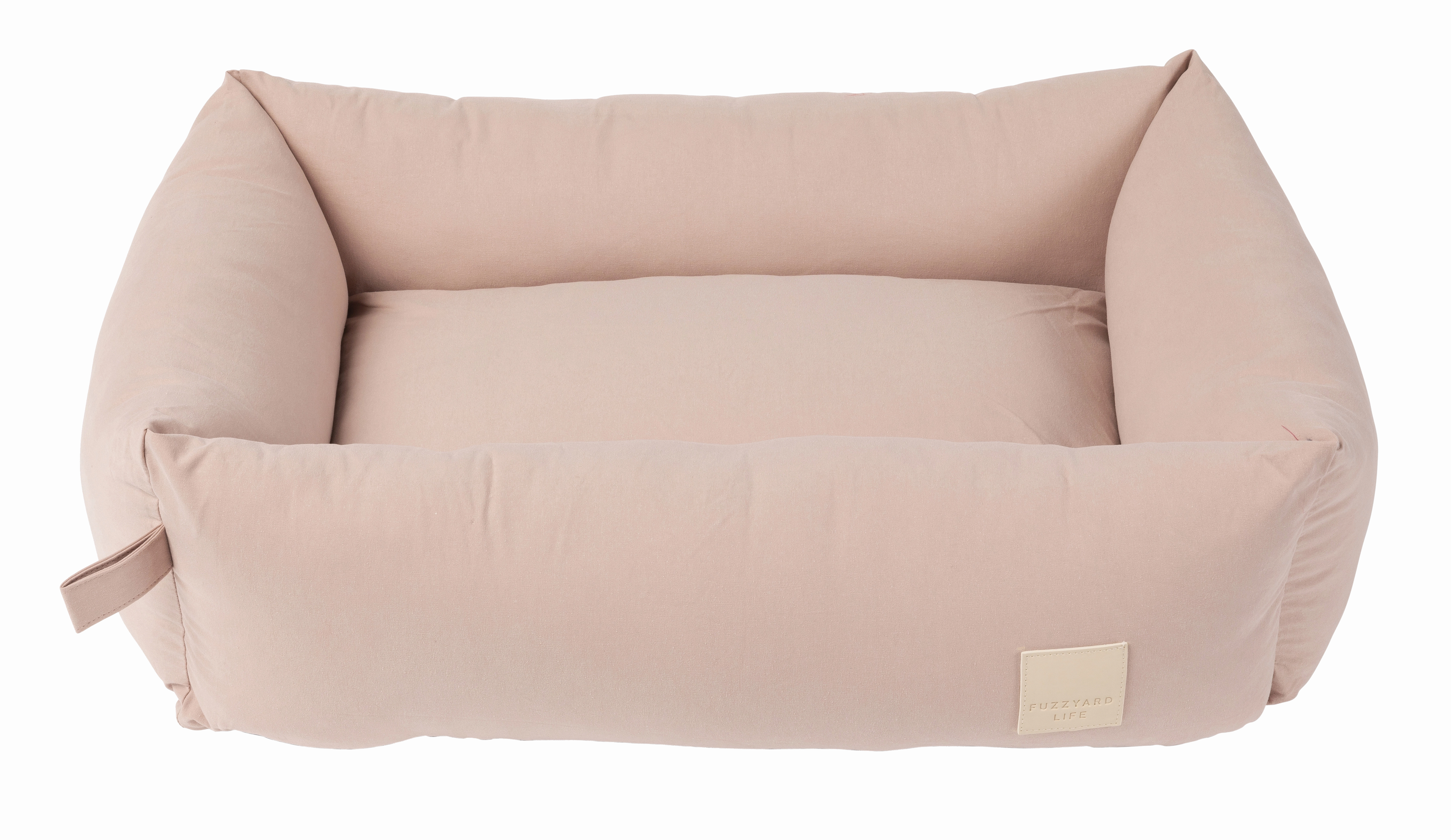 Fuzzyard Pet Bed Premium Lounge Life Soft Blush S