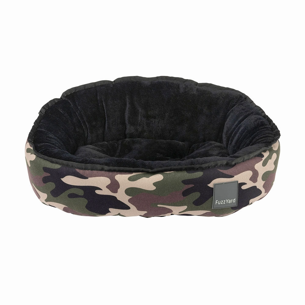 Fuzzyard Reversible Bed - Camo M 65cm x 74cm
