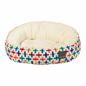 Fuzzyard Reversible Bed - Jenga L 75cm x 80cm
