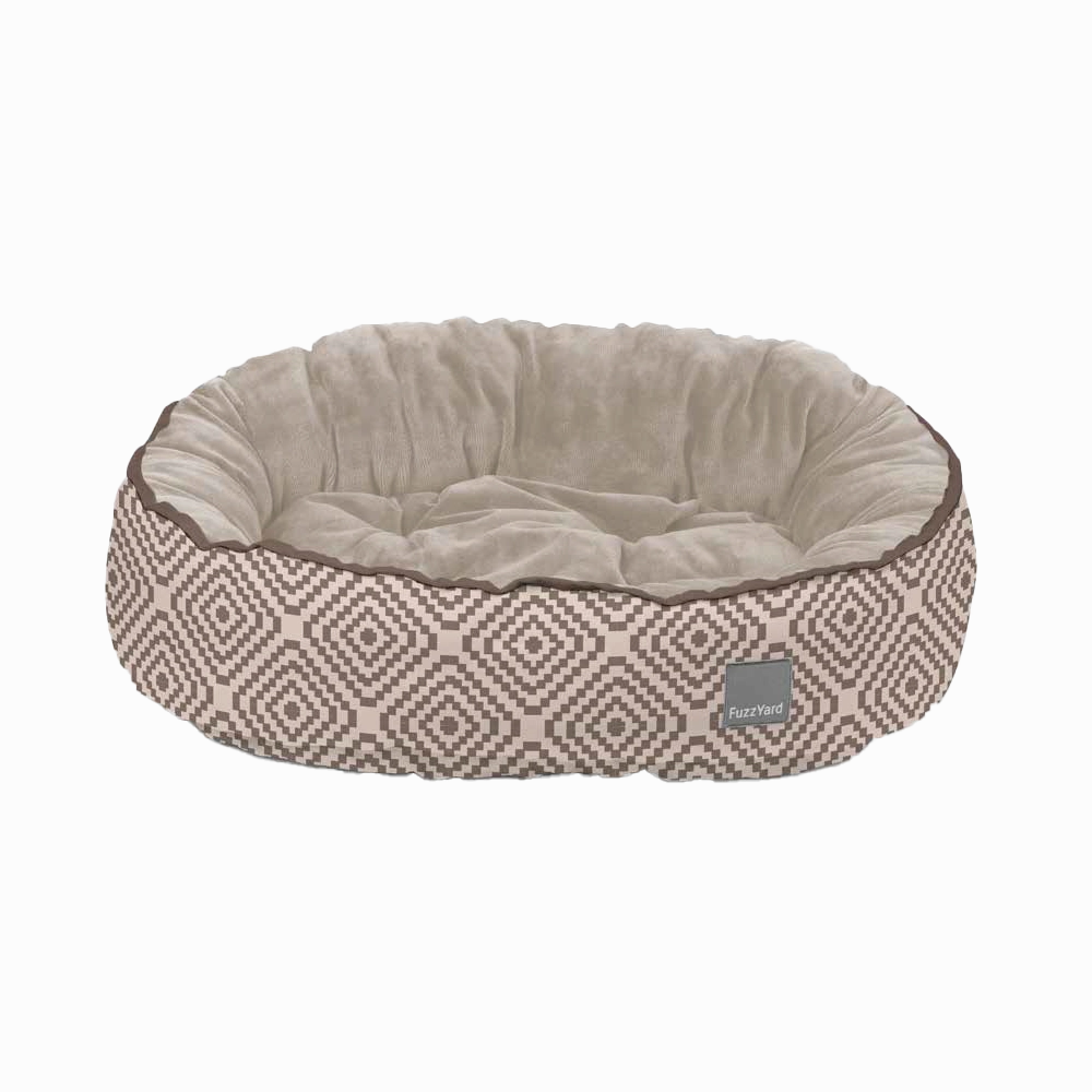 Fuzzyard Reversible Bed - Malta Mocha L 75cm x 80cm
