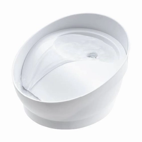 Gex Dog Pure Crystal Drinking Bowl Copan White 950ml