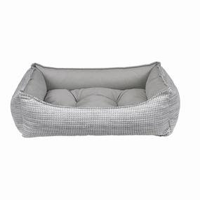 Glacier Chenille Scoop Dog Bed