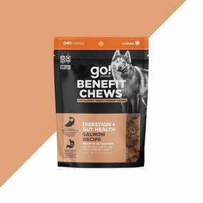 Go! Solutions Benefit Chews Digestion   Gut Health Salmon Dog Treats