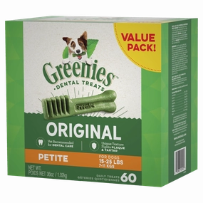 GREENIES - Original Value Pack Petite Dog Treat (1kg)