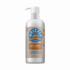 Grizzly Pet Products Hip and Joint Liquid Supplement for Dogs