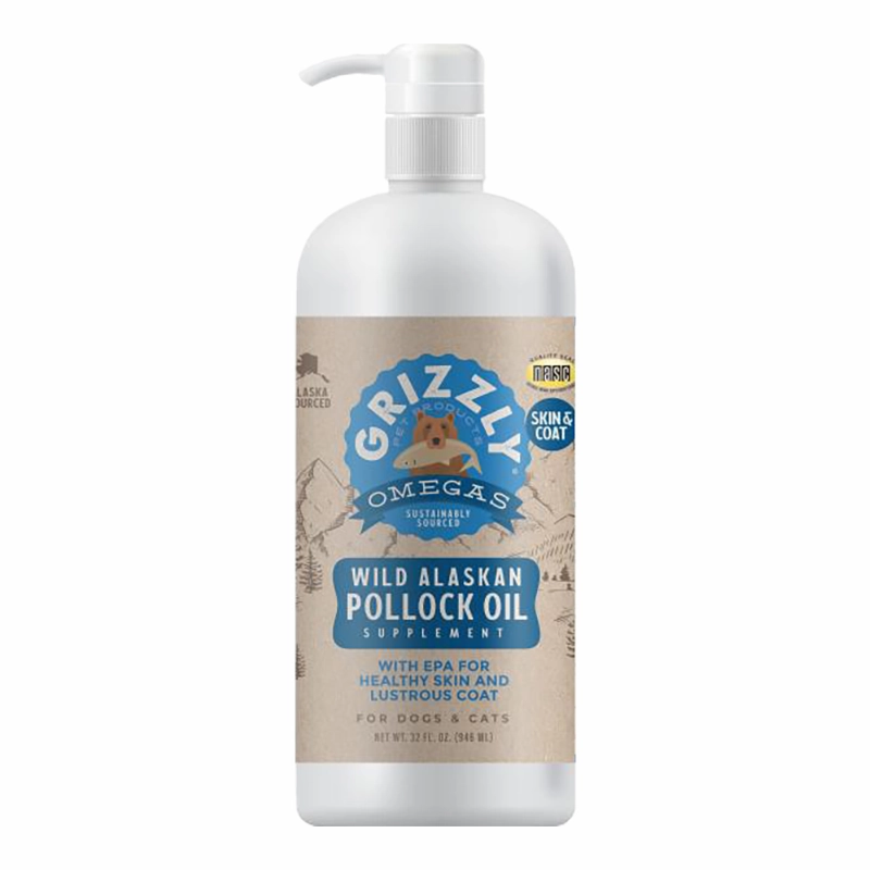 Grizzly Pollock Oil for Dogs