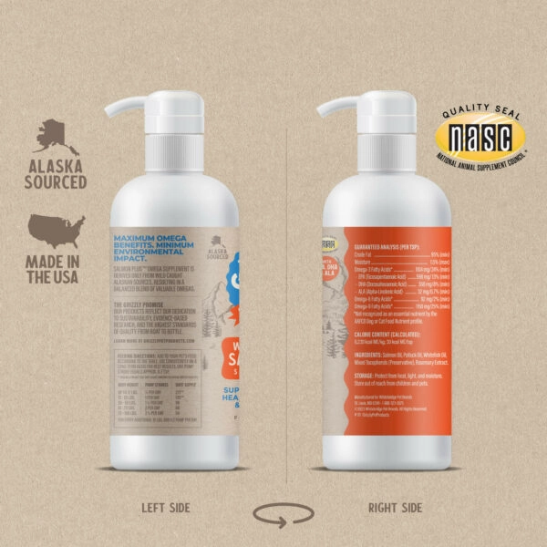 Grizzly Salmon Oil Plus for Dogs