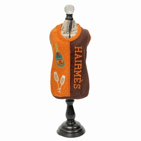 Hairmes Two Tone Champagne Dog Tank