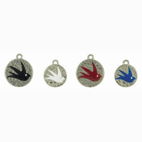 Hammered Dove Dog ID Tag