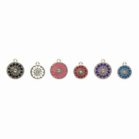 Hammered Swirl Dog ID Tag
