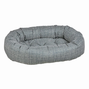 Hampton Micro Jacquard Donut Dog Bed