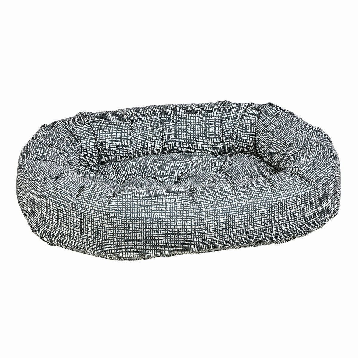 Hampton Micro Jacquard Donut Dog Bed