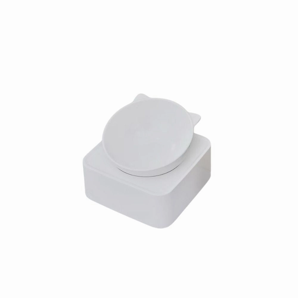 Hartley Cat-eared Oblique Ceramic Bowl with Square Base M (Bowl D14xH5cm, Base L16xH6.5cm)