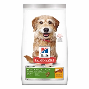 Hill's Science Diet Canine Mature Adult 7  Small & Mini Youthful Vitality Chicken & Rice 3.5lb