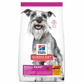 Hill's Science Diet Canine Mature Adult 7  Small & Toy Breed Small Paws 15.5lb