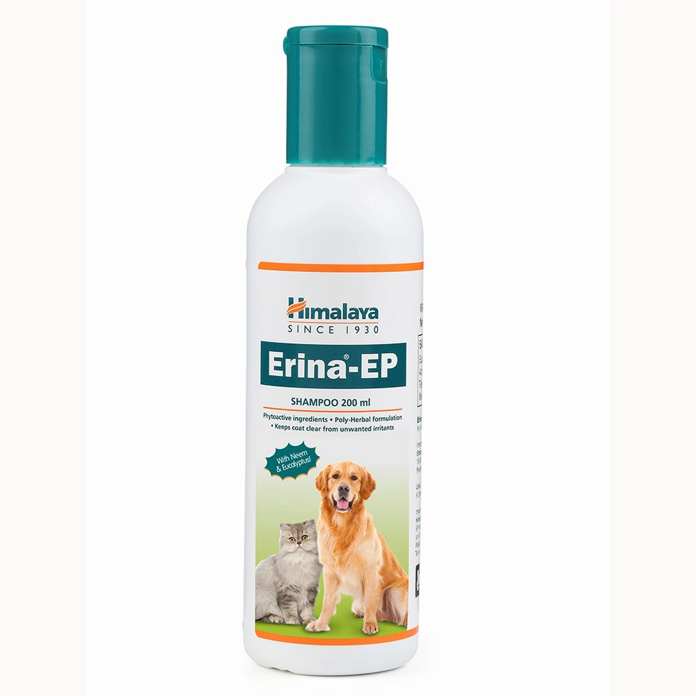Himalaya Erina-EP Shampoo for Dogs & Cats (Flea & Tick Control) 200ml