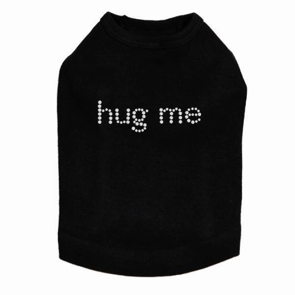 Hug Me Rhinestone Dog Tank