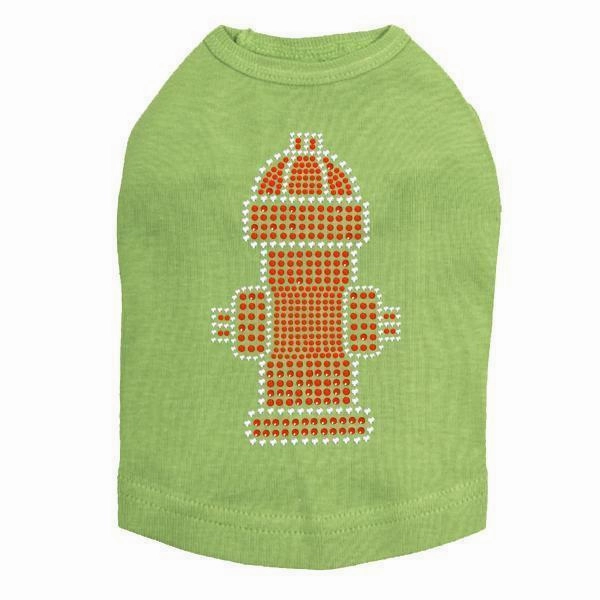 Hydrant Rhinestone Dog Tank