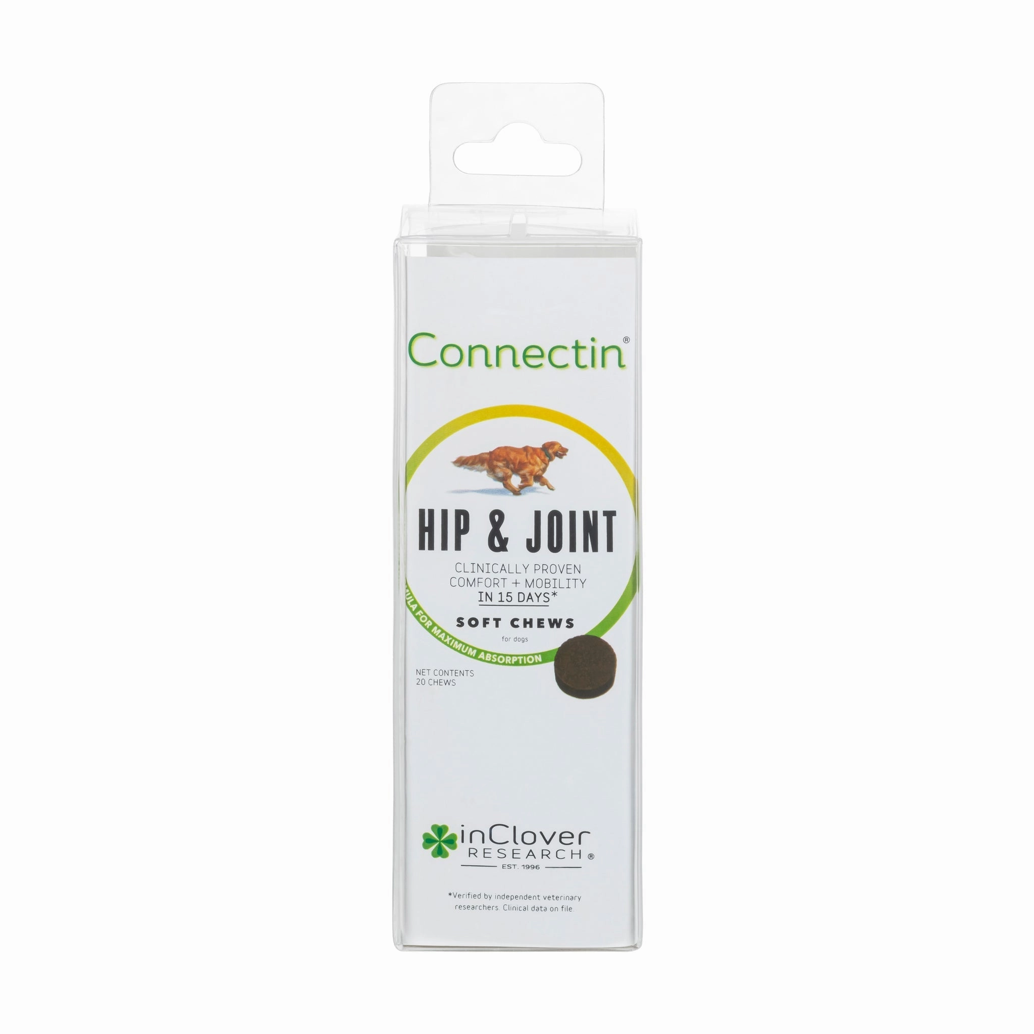 InClover Connectin Hip & Joint Soft Chews Supplement for Dogs