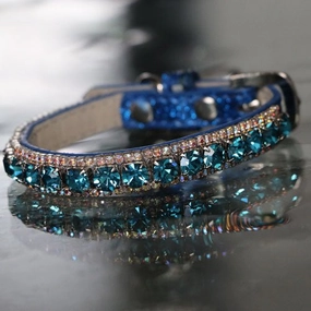 Inner Harmony Pet Collar - Throat Chakra Inspired
