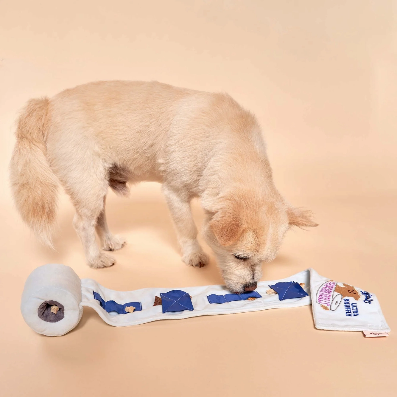 Interactive Nosework Dog Toy, Toilet Paper