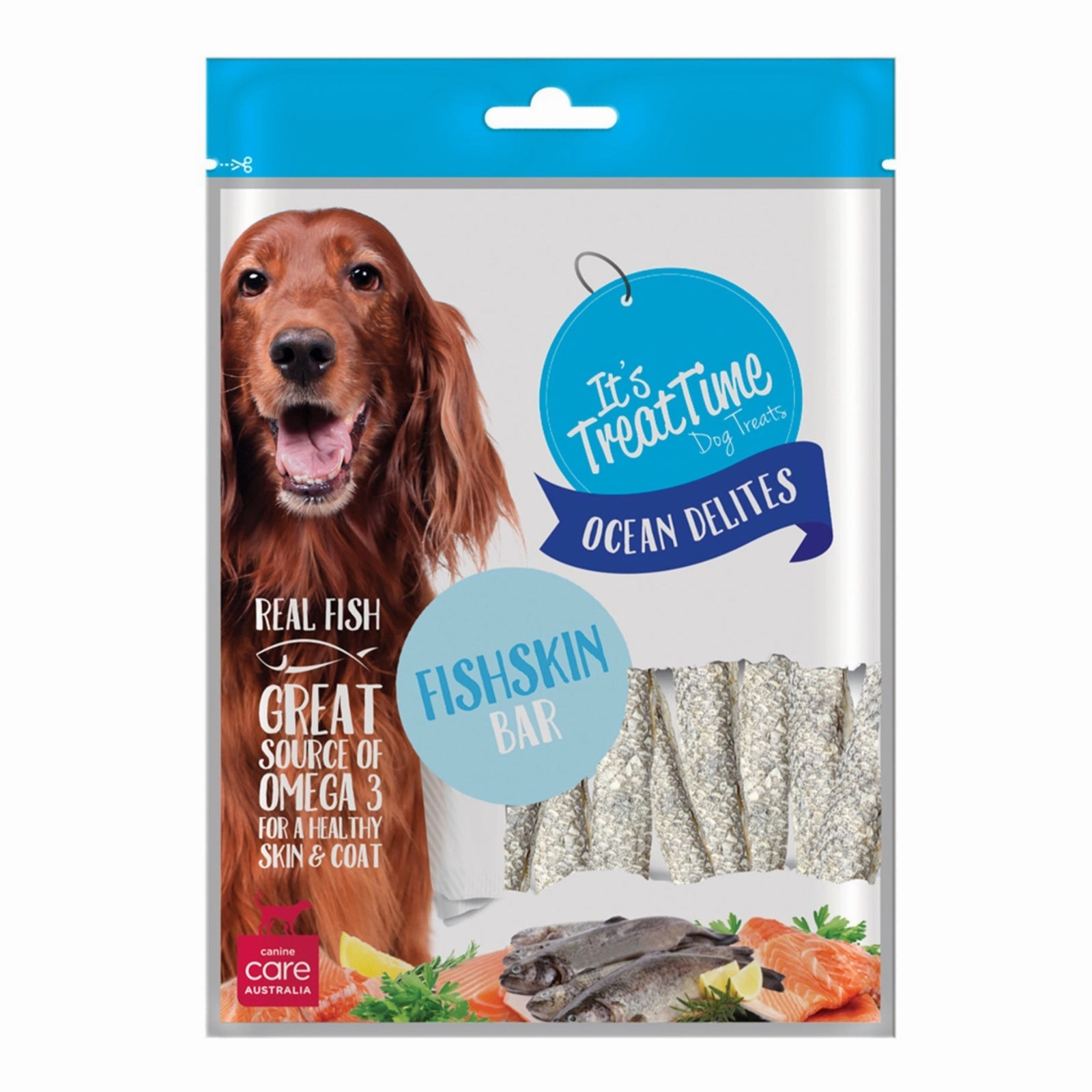 It's Treat Time Ocean Delites Fishskin Bars