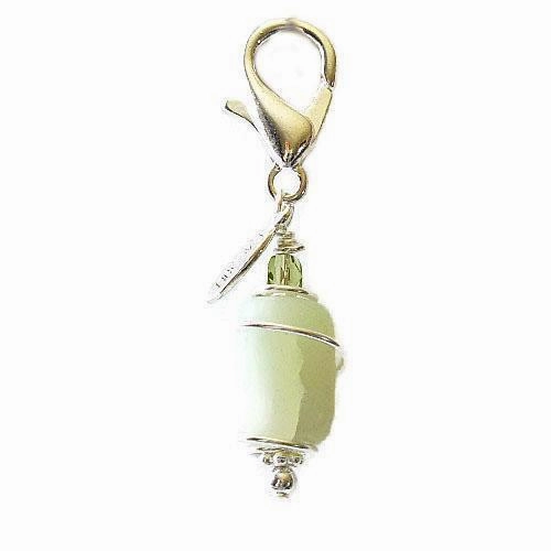 Jade Healing Dog Collar Charm Pawmulet