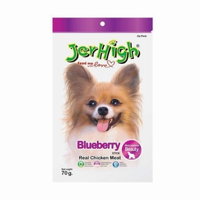 Jerhigh Dog Treat Blueberry Stick 70g