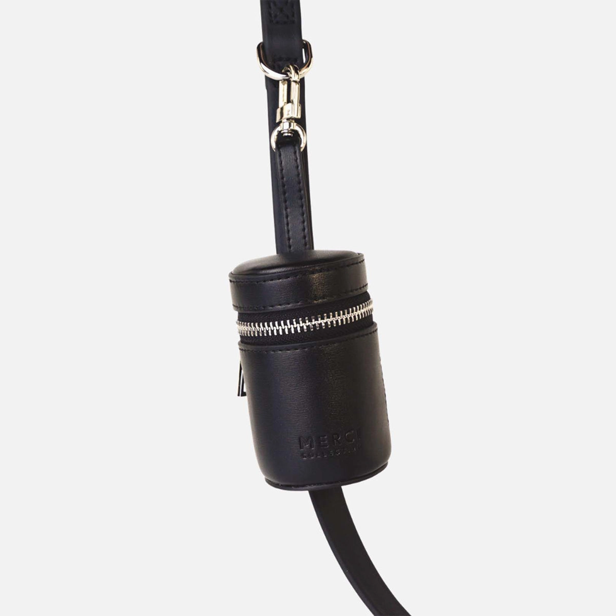 Just Did It Dog Poop Bag Holder Black