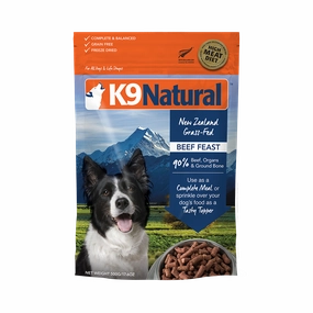 K9 Natural Dog Freeze Dried Beef 500g