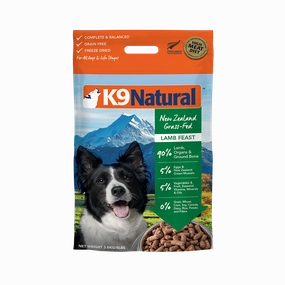 K9 Natural Dog Freeze Dried Lamb 3.6kg