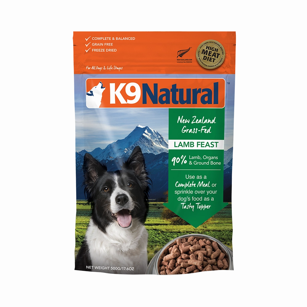 K9 Natural Dog Freeze Dried Lamb 500g