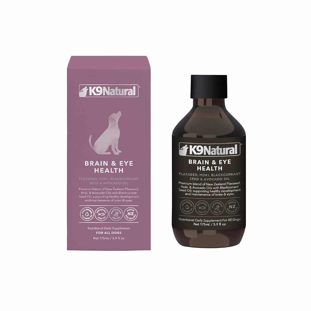 K9 Natural Dog Supplement Brain & Eye Health Oil 175ml