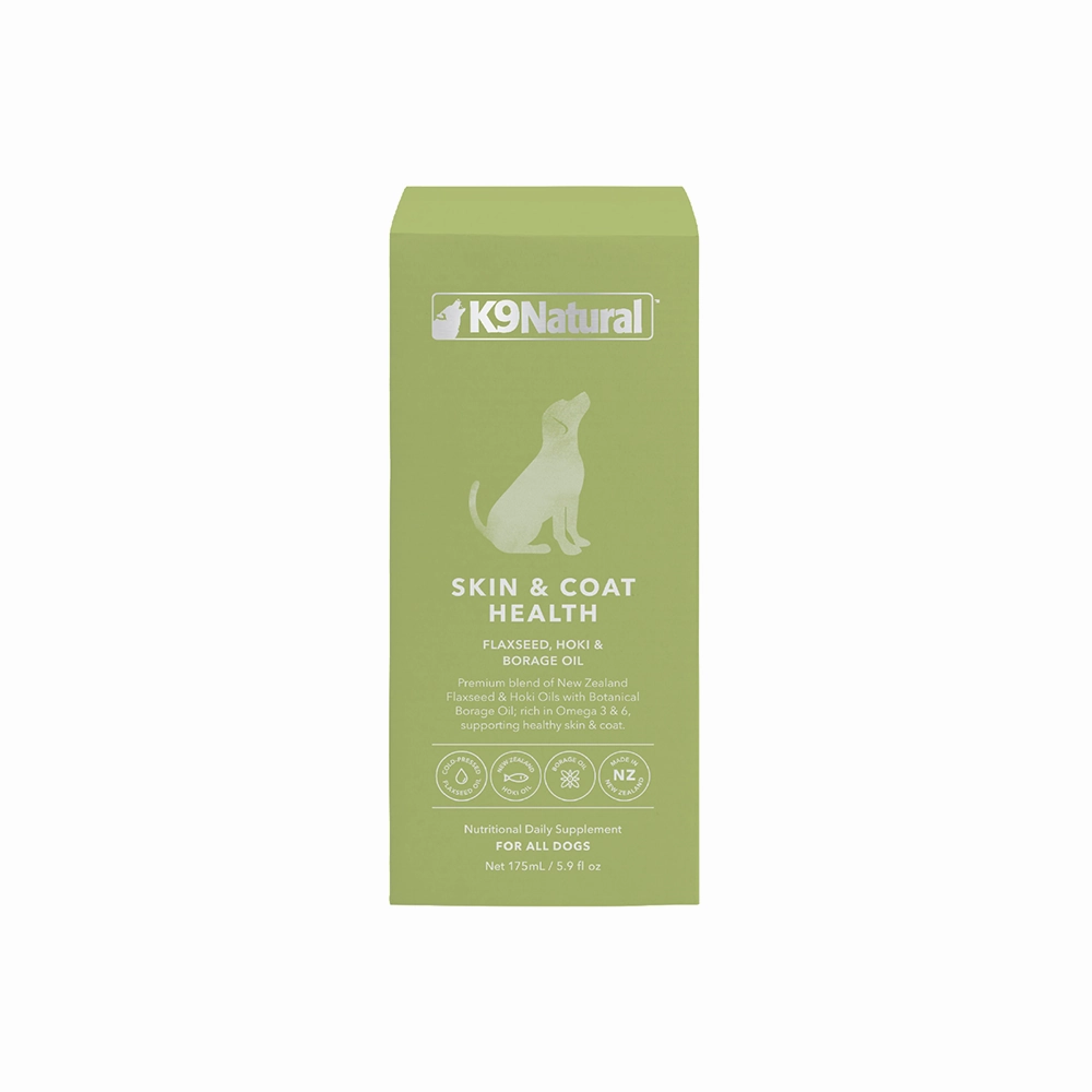 K9 Natural Dog Supplement Skin & Coat Health Oil 175ml