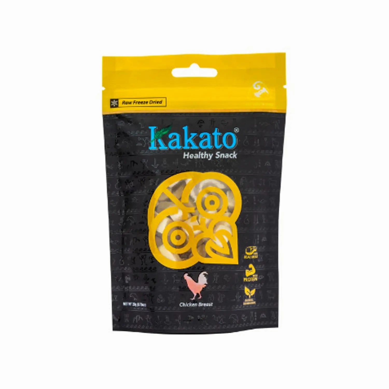 Kakato - Freeze Dried Treats for Dogs & Cats - Chicken Breast Dice 20g