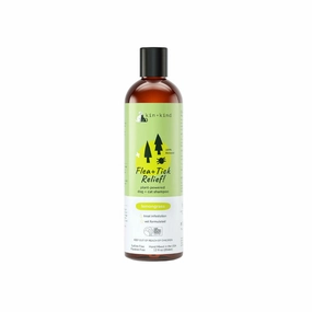 Kin   Kind Dog Flea   Tick Relief! Shampoo Lemongrass 12oz