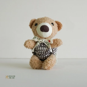 Knotty Squeaky Interactive Rope Dog Toy, Coco the Bear
