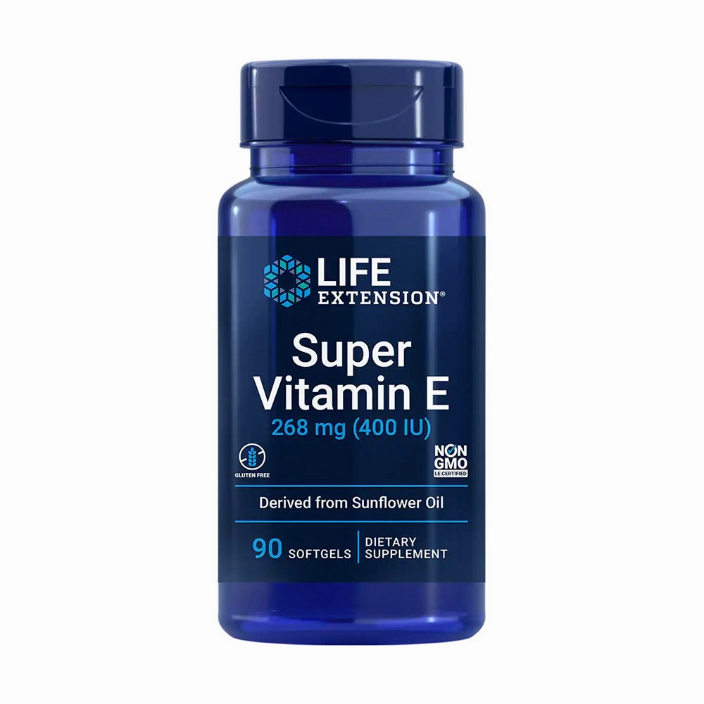 Life Extension Super Vitamin E 400IU 90 Softgels