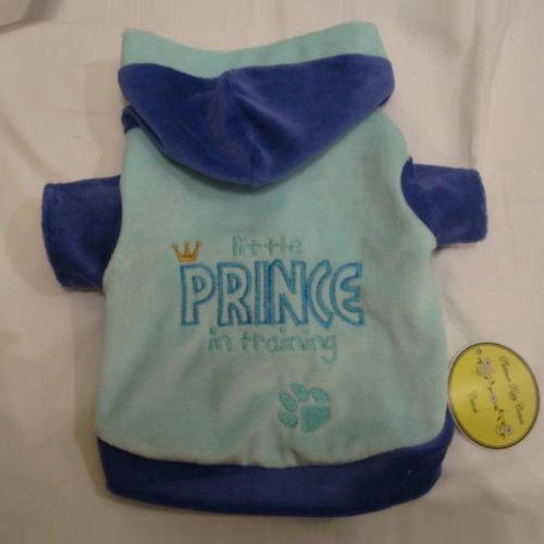 Little Prince In Training Dog Hoodie