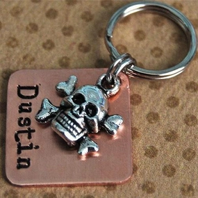 Little Skully Dog ID Tag