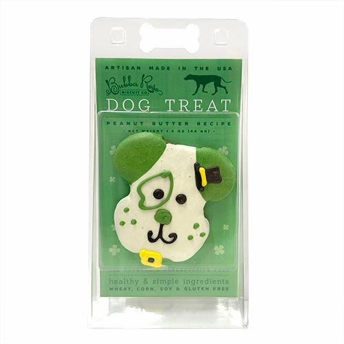 Luck of the Irish Dog Face Dog Treats