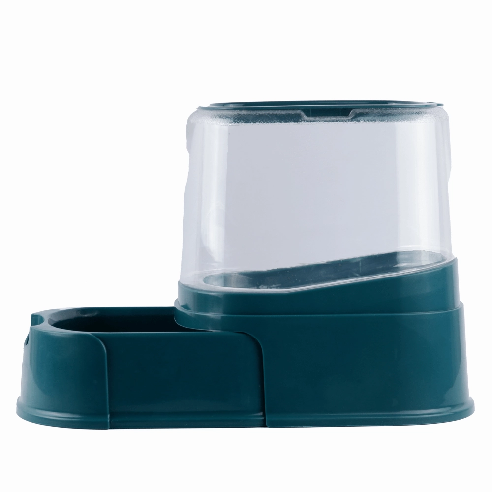 M Pets Lena Food Dispenser for Dogs & Cats (Green)